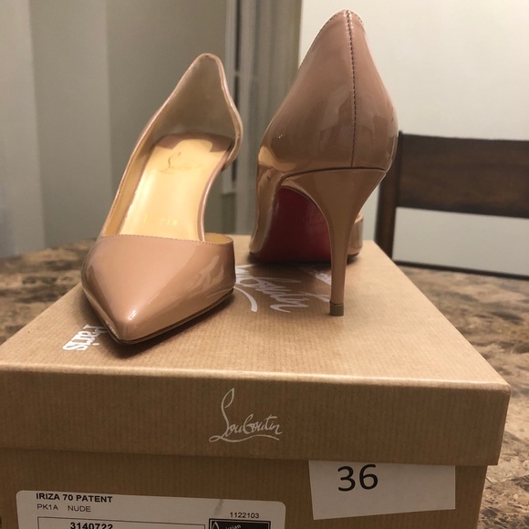 Christian Louboutin Shoes - Christian Louboutin Iriza 70 Nude, S 36.5